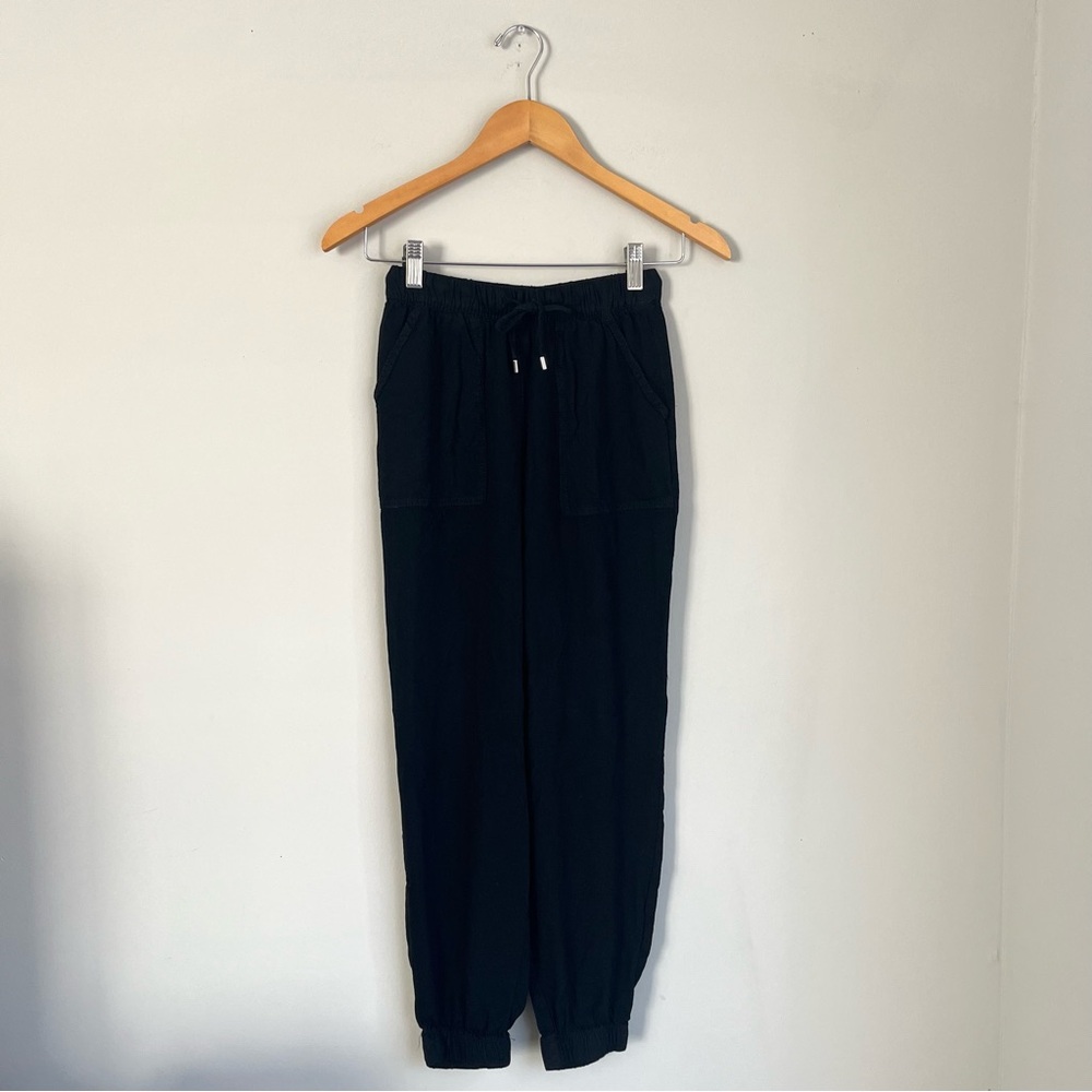 H&M Divided Black Pull On Jogger Pants Size 2